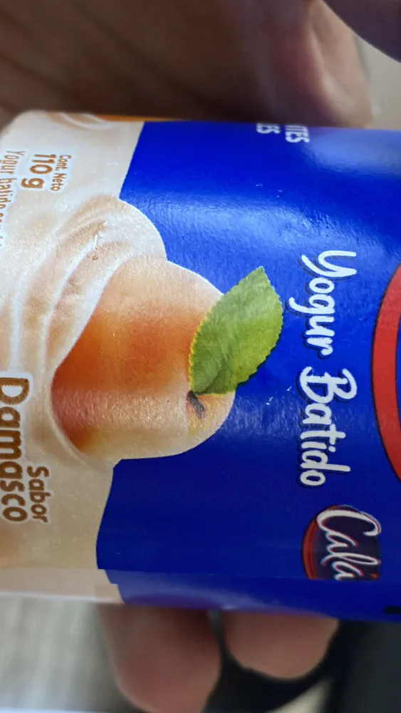Yogur Batido Sabor Damasco