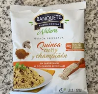 Quinoa curry y champinon
