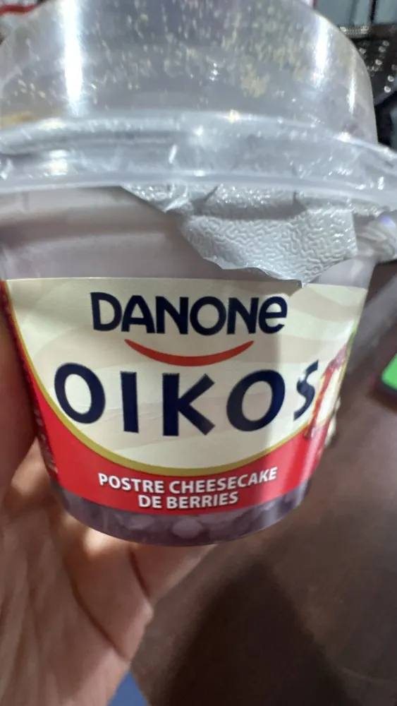 OIKOS POSTRE CHEESECAKE DE BERRIES
