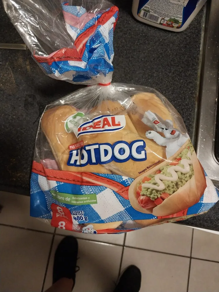 Hot dog 480gr