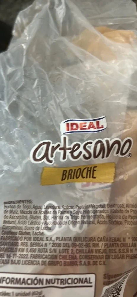 Pan Completo Artesano Brioche