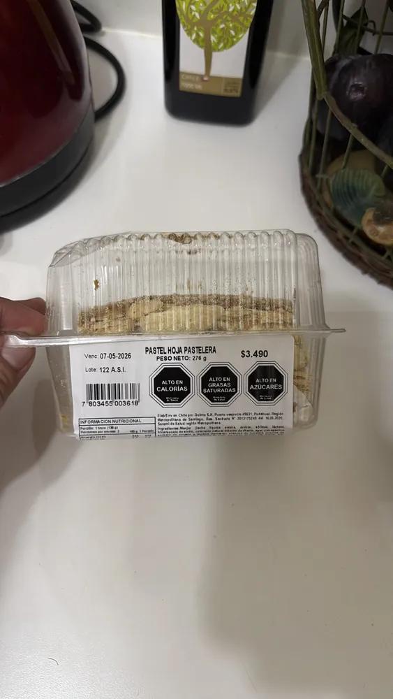 PASTEL HOJA PASTELERA