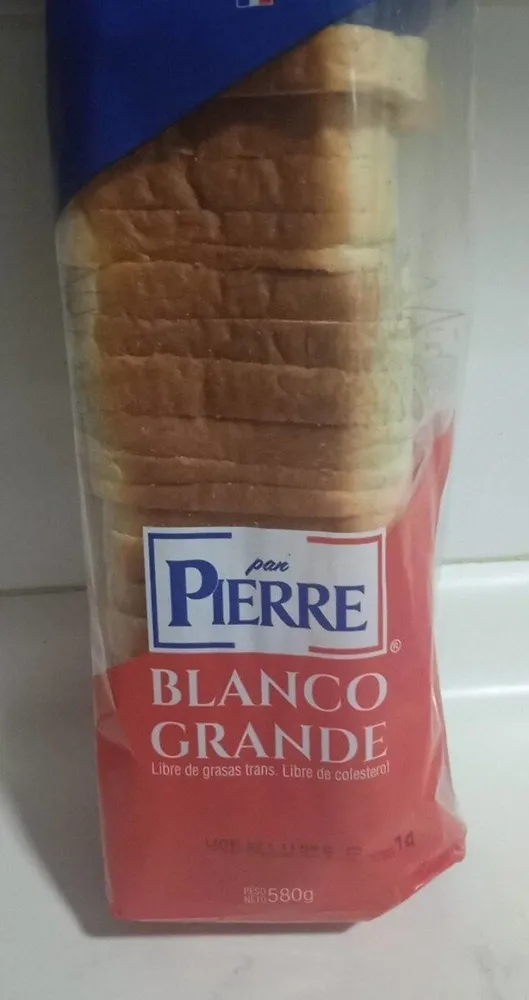 Pan Pierre blanco grande