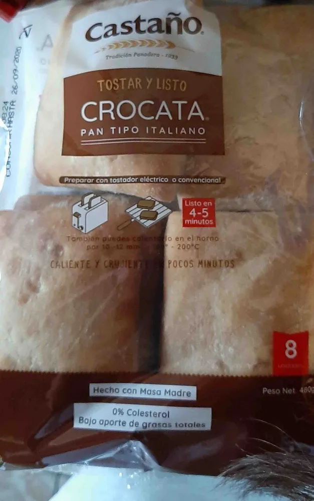 pan tipo italiano castano