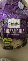 pan Castaño linaza chia con prebióticos
