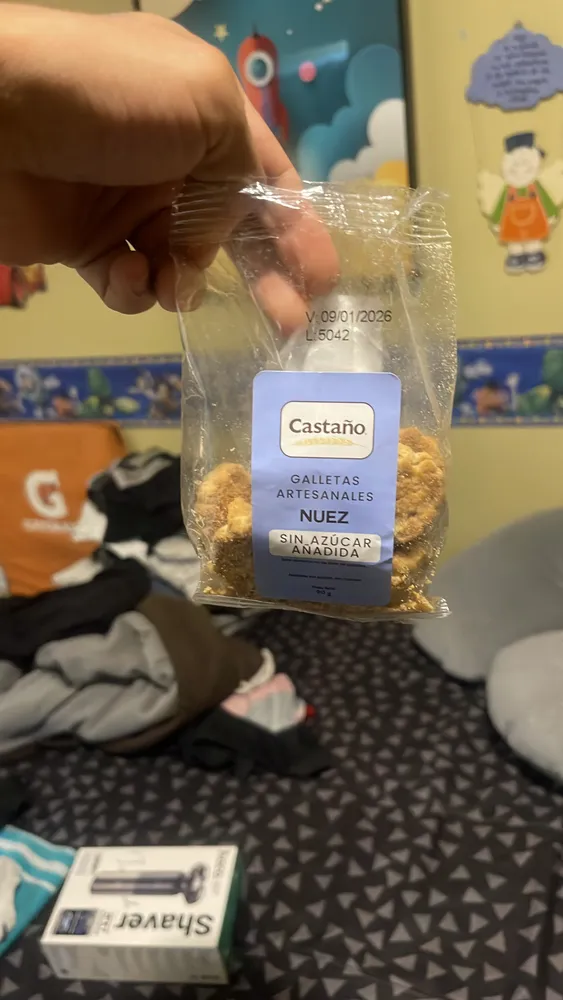GALLETAS ARTESANALES NUEZ
