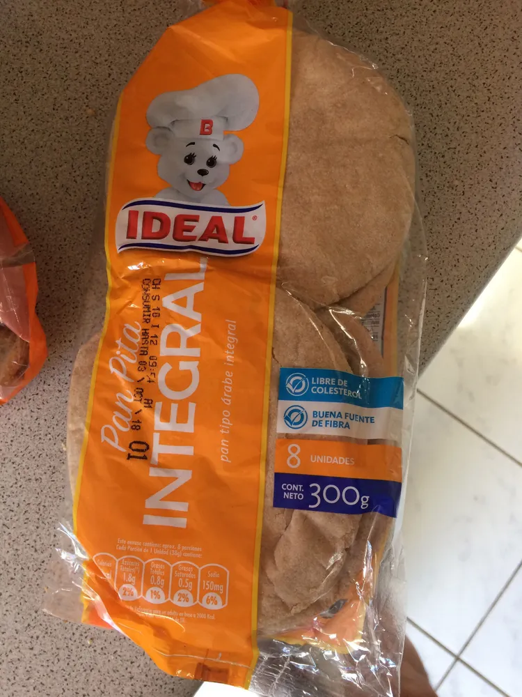 Pan de molde integral