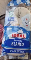 Pan pita blanco ideal