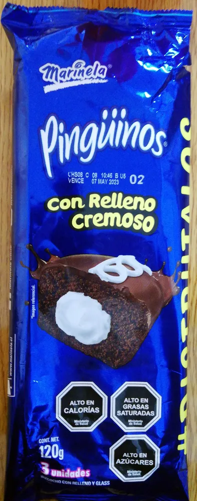 Pingüinos con Relleno Cremoso