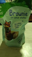 Brownie (sin azúcar añadida)