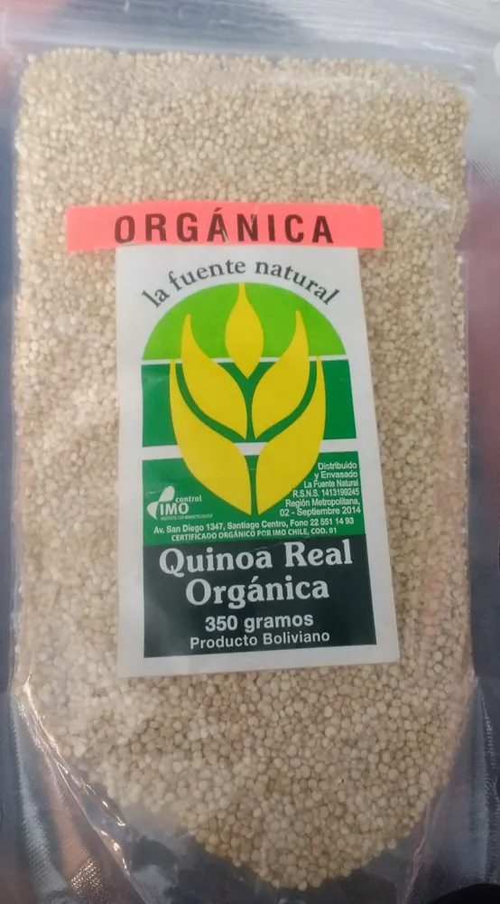 Quinoa Real Organica La Fuente Natural