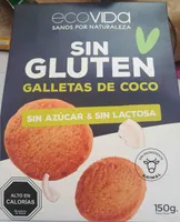 Sin Gluten Galletas de Coco