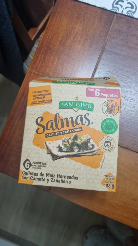 Salmas Camote y Zanahoria