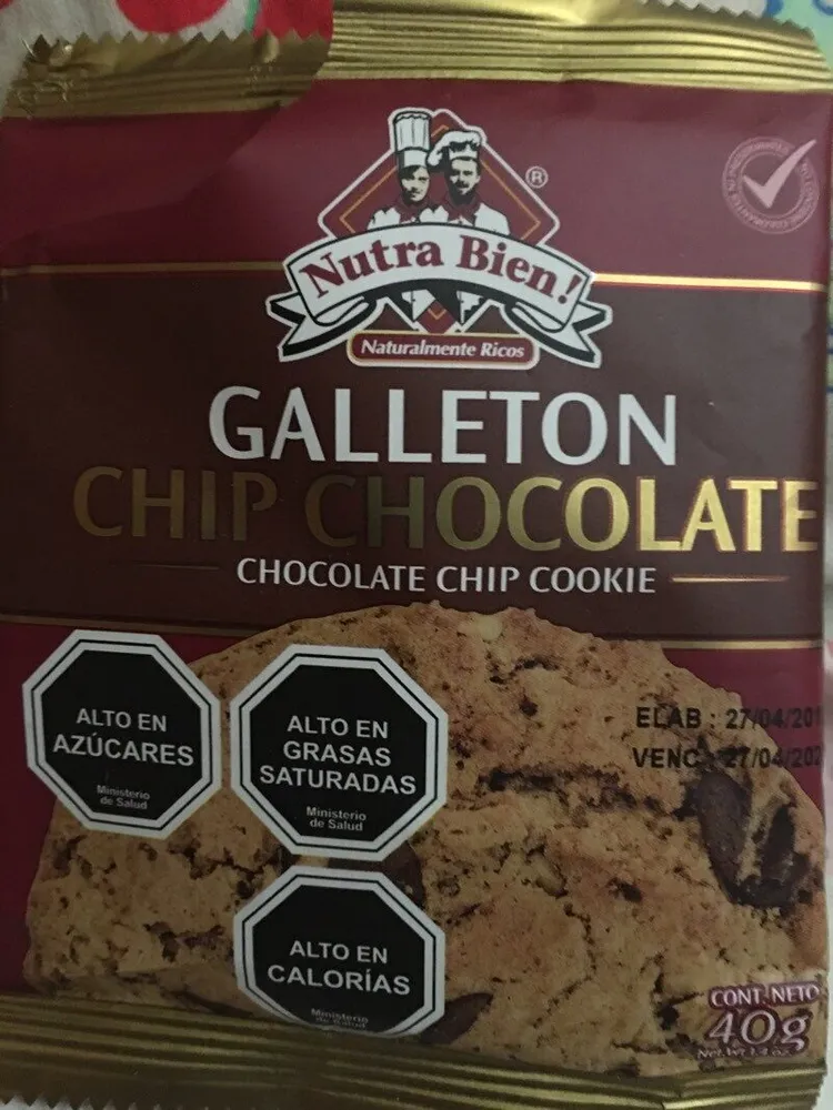 Galletón Chip Chocolate
