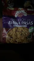 GALLETÓN CON AVENA PASAS