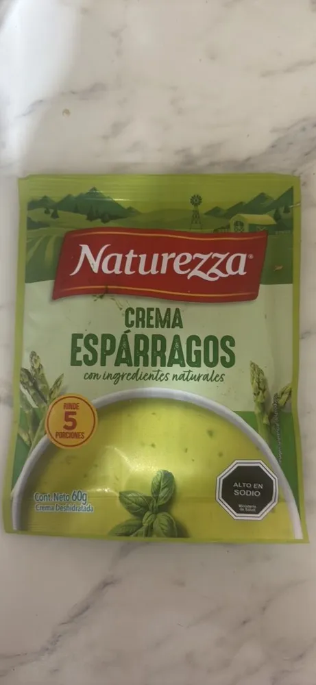Crema Espárragos