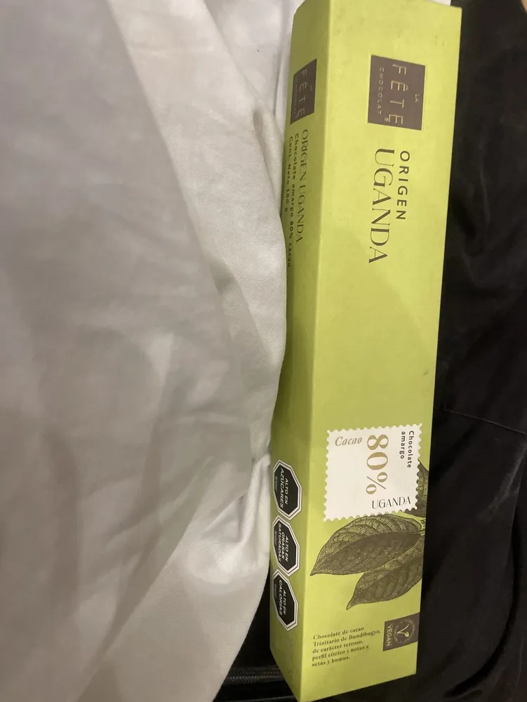 Chocolate amargo 80% Uganda