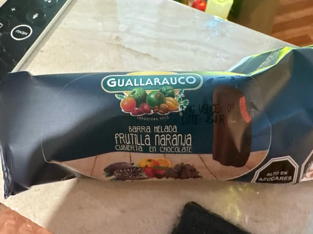Frutilla Naranja Bañado En Chocolate