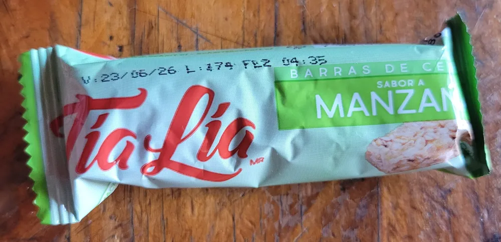 Barrita de cereal