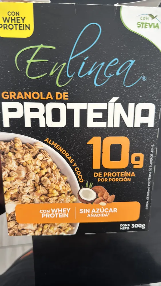 Granola de Proteína Almendras y Coco