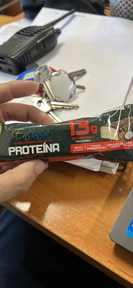 Barra Proteína Rellena De Coco