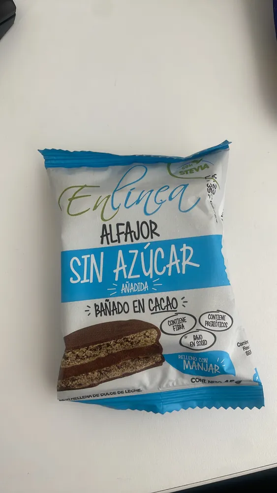 Alfajor Sin Azúcar Añadida