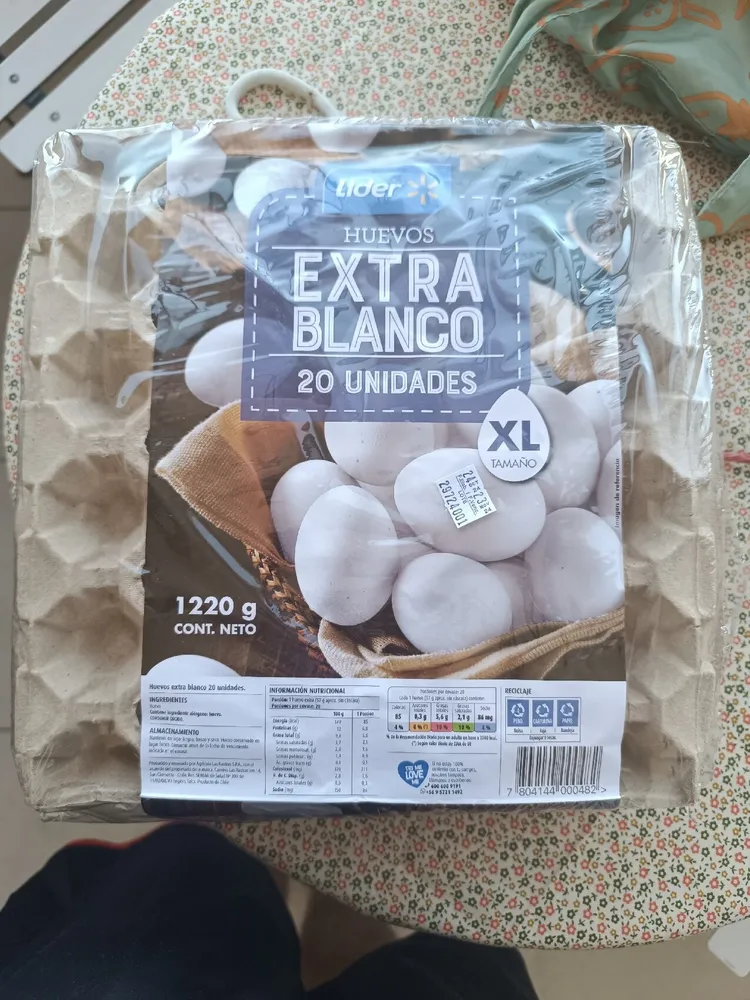 Huevos Edtra Blanco