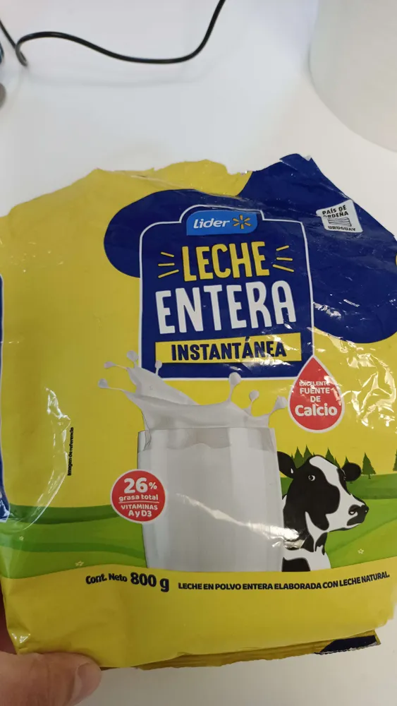 LECHE ENTERA INSTANTÁNEA