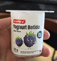 Yoghurt Batido sabor mora