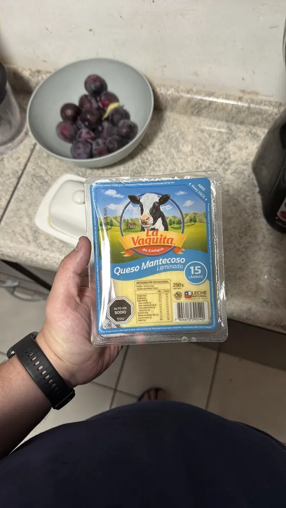 Queso Mantecoso Laminado
