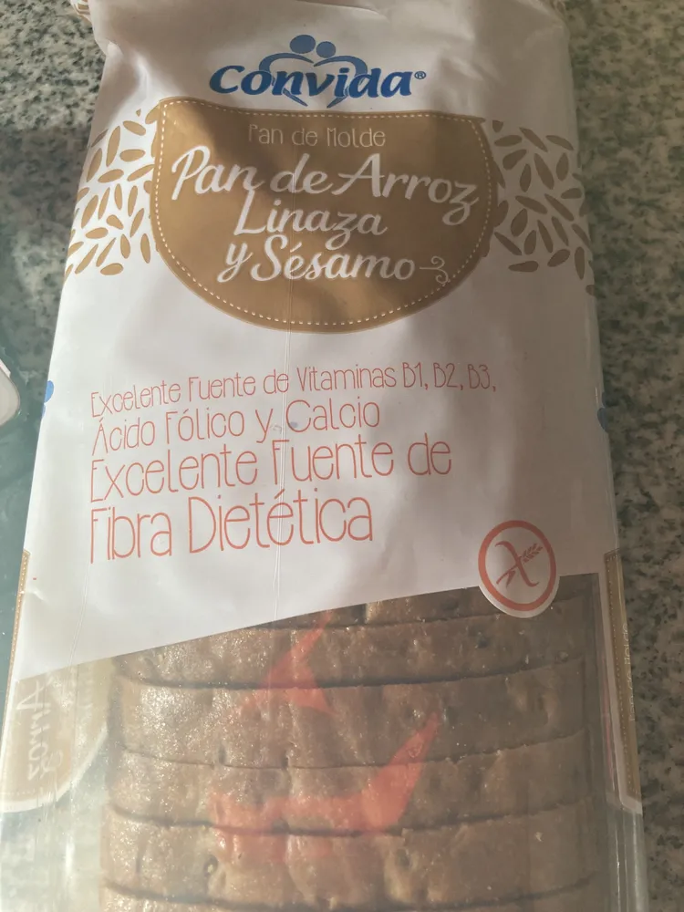 Pan de Arroz Linaza y Sésamo