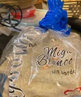 Pan blanco sin orillas
