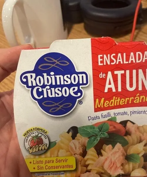 Ensalada de atún mediterránea