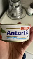 Lomitos Antartic Atún en agua con caldo vegetal