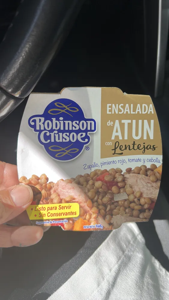 Ensalada de Atún con Lentejas