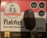 Paleta Helado Chocolate Araucano