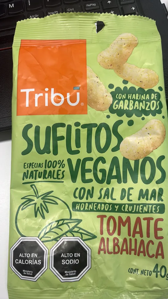 Suflitos Veganos Tomate Albahaca