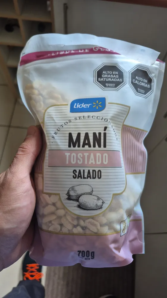 MANÍ TOSTADO SALADO