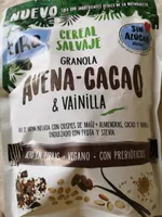 Granola avena-cacao & vainilla
