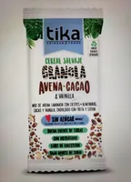 Tika • Cereal Salvaje Granola Avena-Cacao & Vainilla 20G