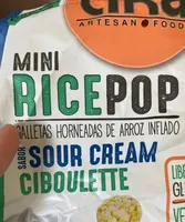 Ricepop sour cream ciboulette