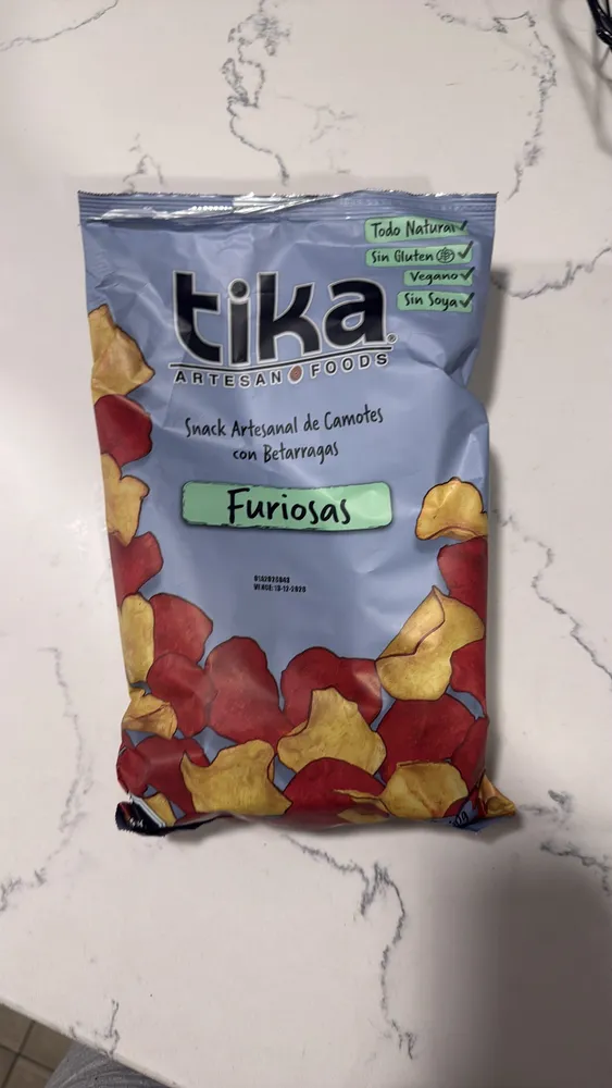 Snack Artesanal de Camotes con Betarragas Furiosas