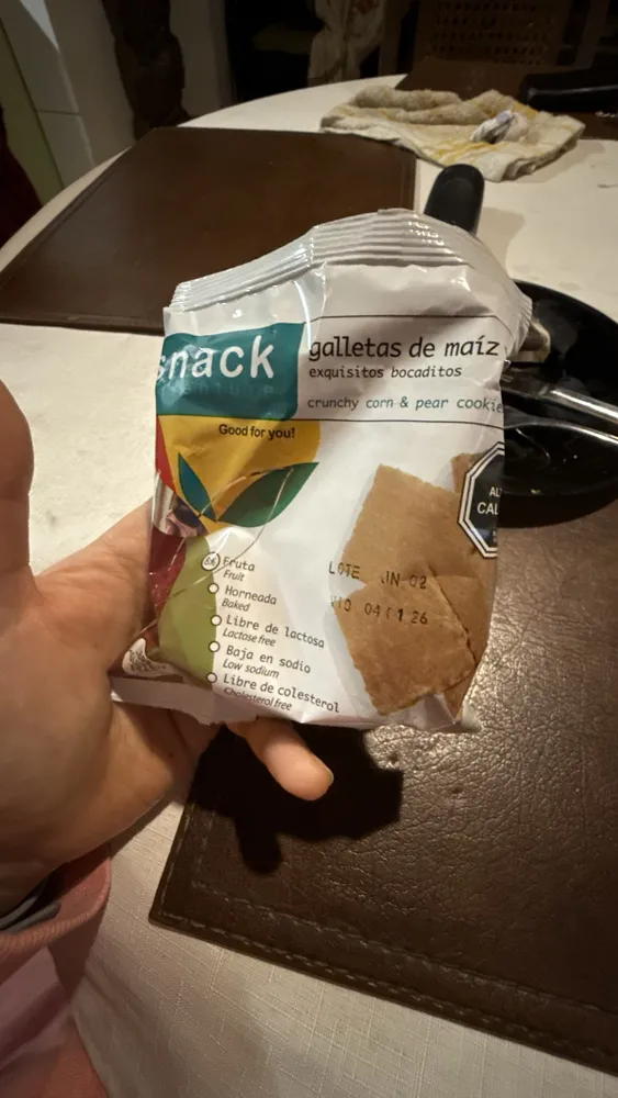 galletas de maíz