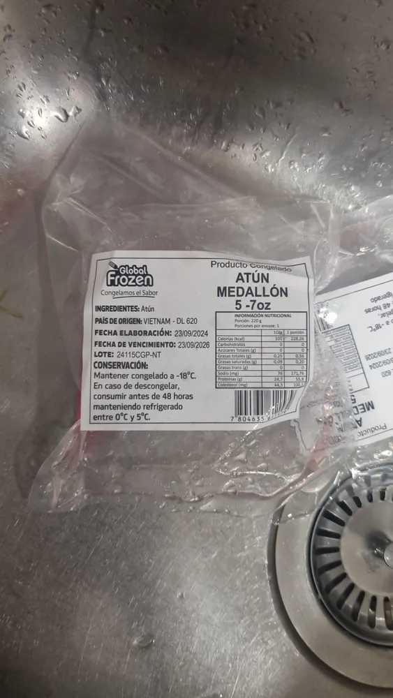 ATÚN MEDALLÓN 5-7oz