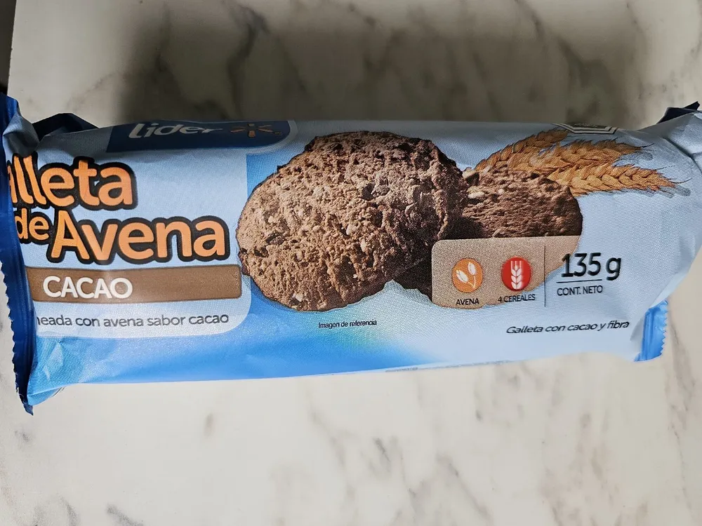 Galleta De Avena Cacao