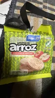 galletitas de arroz CON JUGO DE MANZANA