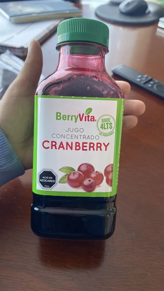 Jugo Concentrado Cranberry