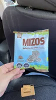 Galletitas de arroz 100% integral con rayitas de cobertura sabor chocolate