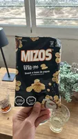MIZOS POPPED Chips Snack a base de papas