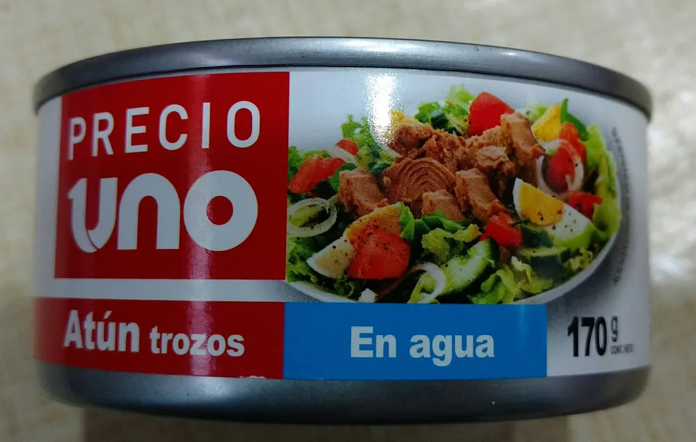 Atún en trozos